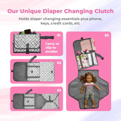 Bundle of Joy Deluxe New Baby Girl Gift Set | Baby Essentials for Expecting Moms & Parents | 25-Piece Newborn Gift Basket Hamper Layette Set for Gender Reveal | Pink -